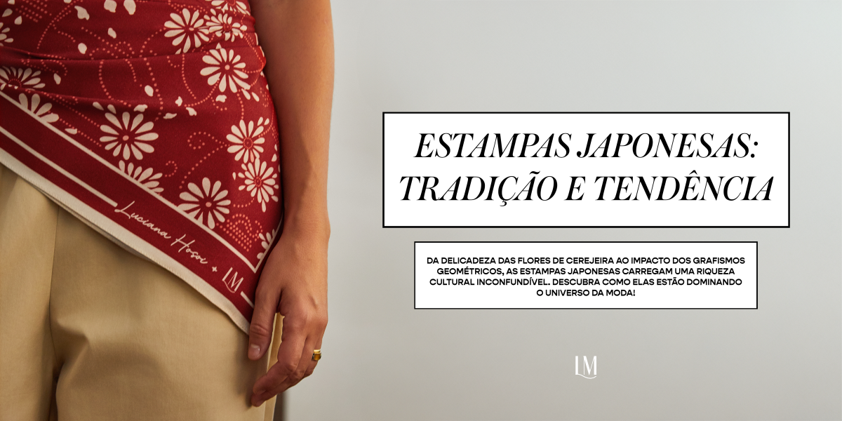 Estampas japonesas: tradição e tendência em cada detalhe